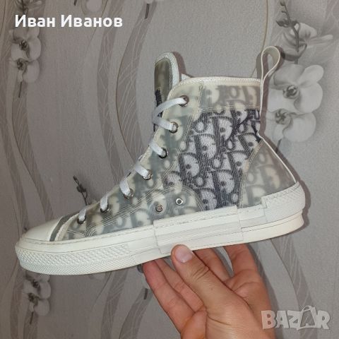 Christian Dior B23 High Top Logo  номер 40  .Оригинални кецове/ маратонки , снимка 8 - Маратонки - 46161078