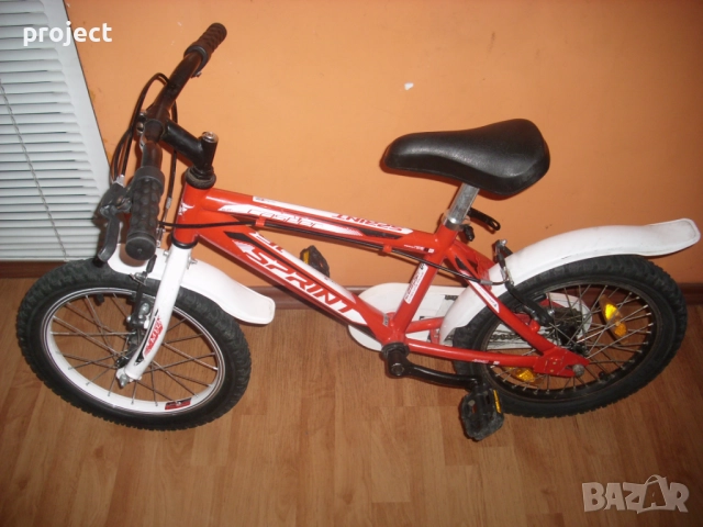 ИЗГОДНО Sprint 16" детски велосипед,колело със спомагателни.Промо цена, снимка 10 - Детски велосипеди, триколки и коли - 52579698