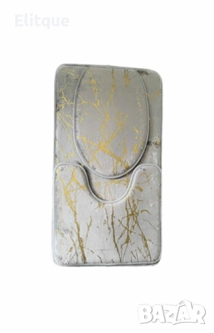 Комплект от 3 неплъзгащи се килимчета,мраморна визия, снимка 5 - Други стоки за дома - 52894838