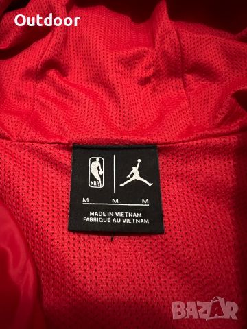 Мъжко горнище Air Jordan x NBA Chicago Bulls, размер: M, снимка 4 - Спортни дрехи, екипи - 45082518