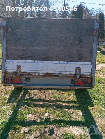 Голямо ремарке за малък трактор, снимка 2 - Селскостопанска техника - 53778395