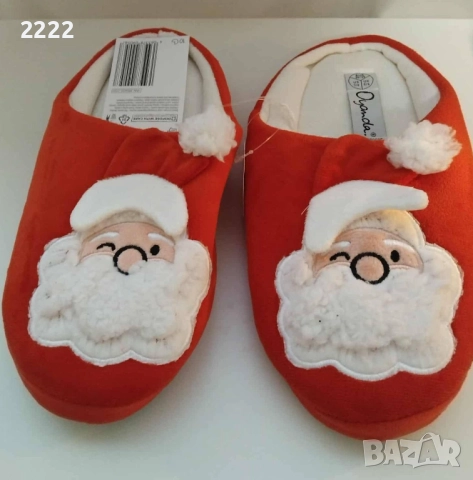 Коледни пантофи и терлици