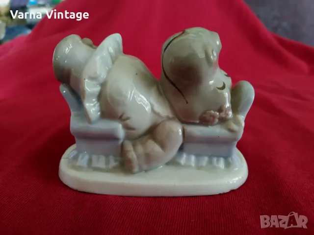 Порцеланова статуетка Хипопотам, снимка 3 - Колекции - 49297068