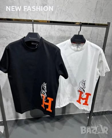 Мъжки Памучни Тениски DSQUARED2 : HERMES, снимка 4 - Тениски - 46790590