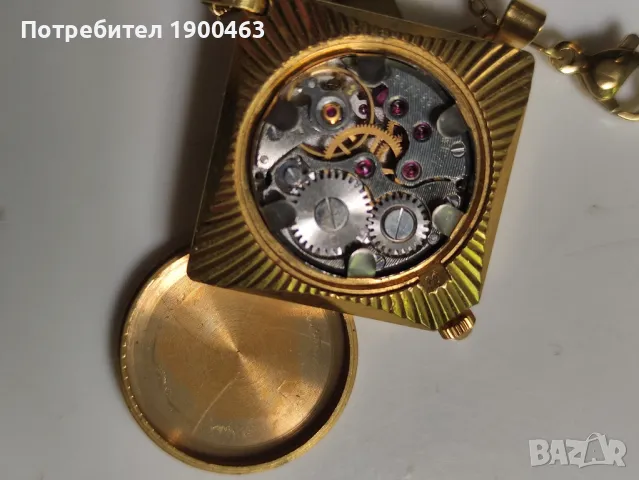 Медальон Чайка.Позлатен.Механичен., снимка 9 - Дамски - 49928694