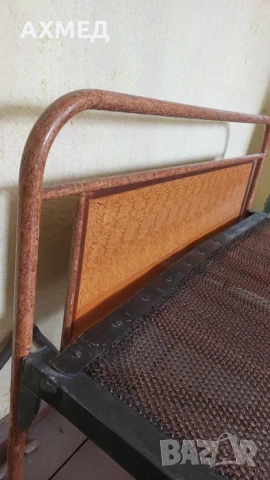 Ретро легло 114см./190см., снимка 2 - Спални и легла - 52943769