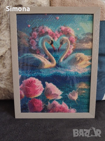 Диамантен гоблен-ръчна изработка , снимка 2 - Гоблени - 53865879