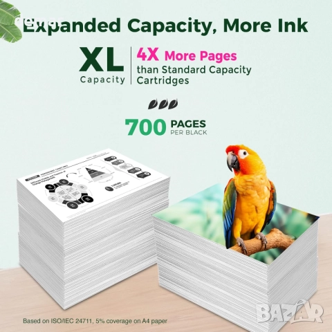 Мастилена касета COLORETTO 302XL, рециклирана, за HP 302 302 XL, 2 броя, снимка 4 - Консумативи за принтери - 51722084