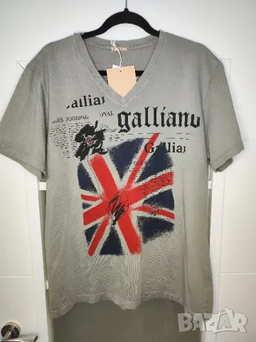 John Galliano Оригинална мъжка тениска, XXL, снимка 2 - Тениски - 47546625