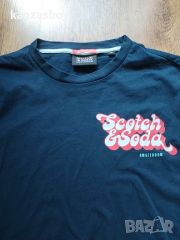 scotch and soda - страхотна мъжка тениска M, снимка 3 - Тениски - 50535949