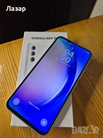 Като нов! Samsung A54 5G 128GB 8GB Awesome White