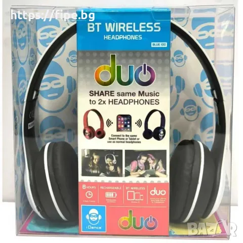 Детски Bluetooth слушалки, бели, снимка 5 - Музикални играчки - 46899140