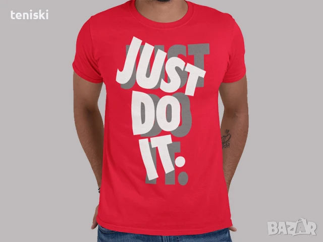 Мъжка тениска NIKE JUST DO IT принт Модели,цветове и размери, снимка 5 - Тениски - 28691507