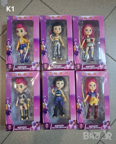 Големи фигурки K-POP Demon Hunters 16см, фигурка Кей Поп Ловци на Демони