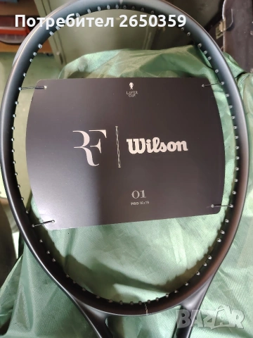 Тенис ракета Wilson RF, снимка 2 - Тенис - 53512121