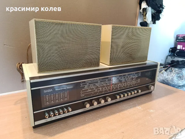 ресивър с тонколони "SABA Meersburg Stereo G", снимка 4 - Ресийвъри, усилватели, смесителни пултове - 48849768