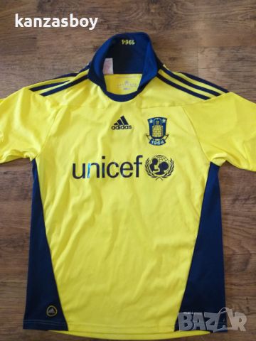 Adidas  2012-13 Brondby  Home Unicef Denmark - колекционерска тениска , снимка 3 - Тениски - 46248046