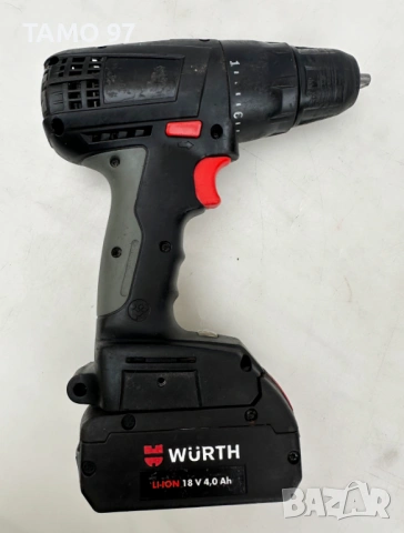Wurth H 18-MA Compact & Wurth BS 18-A Compact - Безчетков перфоратор и винтоверт 2x18V 4.0Ah, снимка 8 - Перфоратори - 53766764
