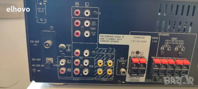 Ресивър Technics SA-EX510, снимка 4 - Ресийвъри, усилватели, смесителни пултове - 47064022