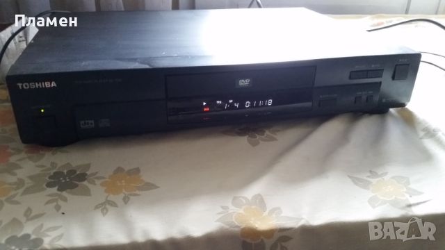 DVD Toshiba SD-100E, снимка 3 - Плейъри, домашно кино, прожектори - 45675615