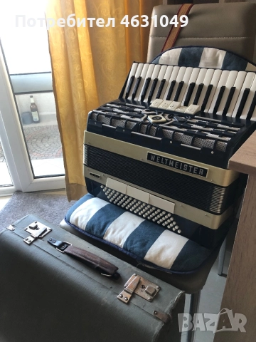 Weltmeister Cordal 80 баса – оригинален, Германия, перфектен звук, снимка 4 - Акордеони - 52336412