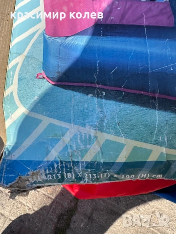 немски надуваем замък за скачане с компресор, снимка 9 - Други игри - 54099821