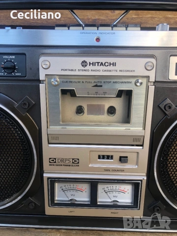 Радиокасетофон HITACHI TRK-8180Е В много добро визуално и техническо състояние!, снимка 16 - Радиокасетофони, транзистори - 53525866
