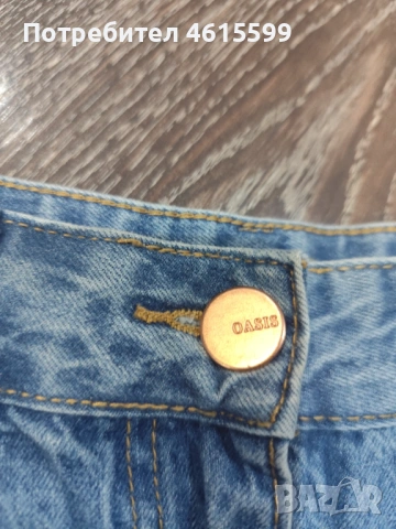 дънкова пола на Oasis , снимка 4 - Поли - 53772893