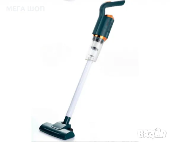 Акумулаторна домакинска ръчна прахосмукачка с 5 накрайника, снимка 2 - Прахосмукачки - 49988449