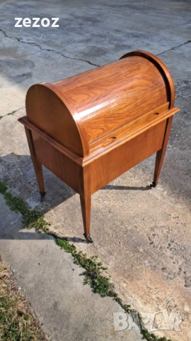 Бар винтидж на колелца, снимка 2 - Маси - 53982170