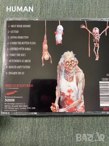 Cannibal Corpse,Carcass, снимка 9 - CD дискове - 45495856