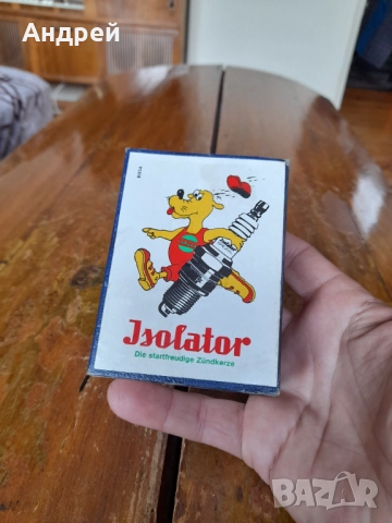 Стар кибрит,кибритена кутия Isolator, снимка 2 - Колекции - 51760346