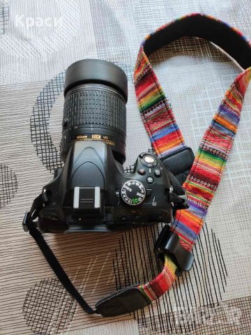 Идеален DSLR фотоапарат Nikon D5100 с обектив 55-200 1:4-5.6 GII ED, снимка 6 - Фотоапарати - 45301483