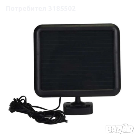 LED прожектор с датчик и соларен панел, снимка 6 - Прожектори - 51456509