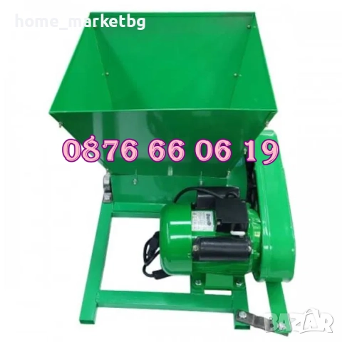 Електрическа гроздомелачка 750W, 240-440 кг/час, 30 литра, снимка 5 - Други - 51803832
