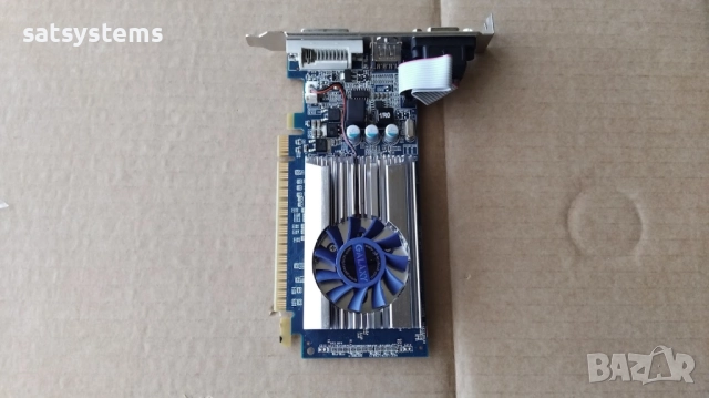 Видео карта NVidia GeForce Galaxy GT610 HDMI 2048MB GDDR3 64bit PCI-E, снимка 6 - Видеокарти - 51704452