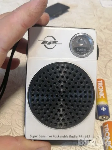 Ретро AM радио EJK, снимка 2 - Радиокасетофони, транзистори - 49907053