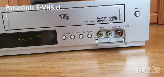 SAMSUUNG DVD-V6500 combo VHS recorder-DVD player, снимка 5 - Плейъри, домашно кино, прожектори - 53778139