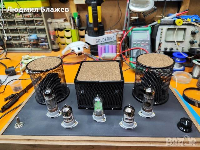 Лампов усилвател с 6П18П - Въшката, снимка 2 - Ресийвъри, усилватели, смесителни пултове - 53250638