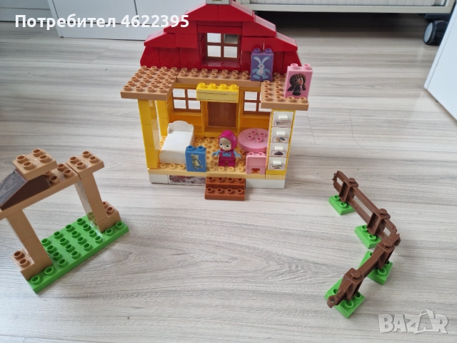 Детски конструктор Маша и мечока, снимка 3 - Конструктори - 52371468