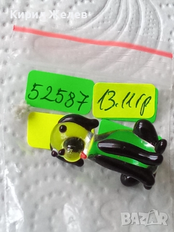 Фигурка на куче от стъкло 52587, снимка 8 - Антикварни и старинни предмети - 52717704