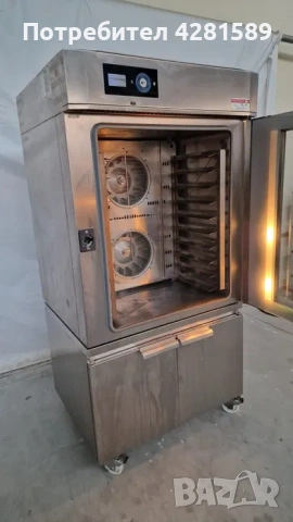 Немски конвектомат-фурна Wieseu със стойка и пароуловител, снимка 10 - Други машини и части - 53657657