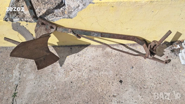Рало и браздир автентични, снимка 2 - Антикварни и старинни предмети - 53823924