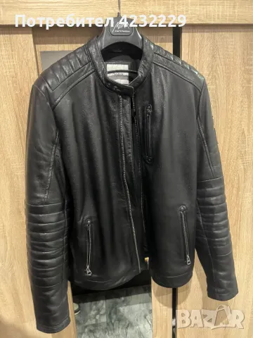 Мъжко кожено яке на Pepe Jeans , снимка 1 - Якета - 47209554