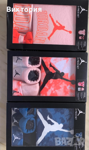 Боди за бебе Nike Jordan , снимка 5 - Бодита за бебе - 45035241