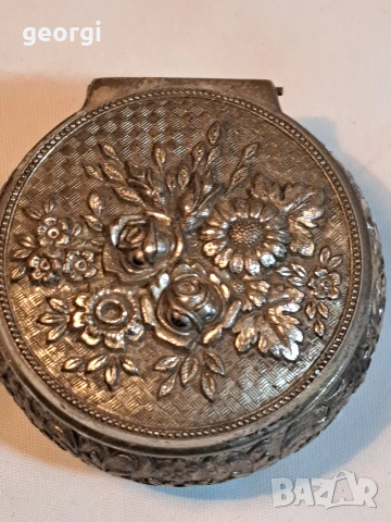 ретро японска метална кутия за бижута 32/3, снимка 2 - Антикварни и старинни предмети - 53123722