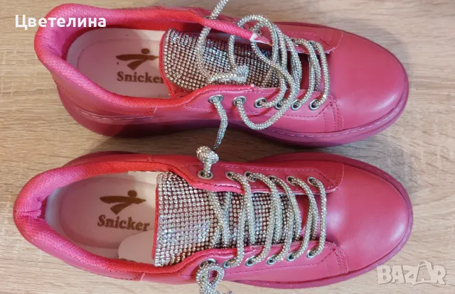 Цикламени, 37н, снимка 3 - Дамски ежедневни обувки - 49959317