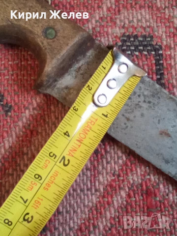 Стар нож 53735, снимка 8 - Антикварни и старинни предмети - 53436895