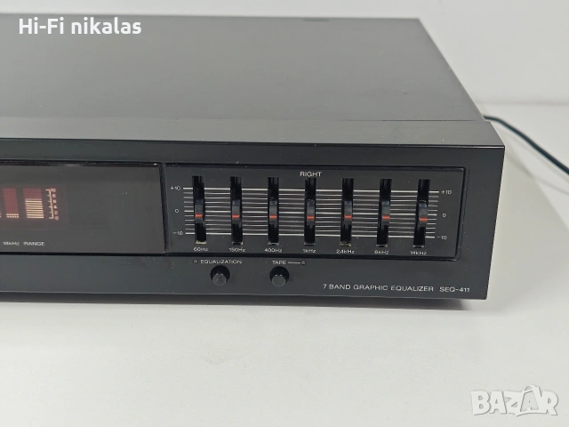 EQ стерео еквалайзер SONY SEQ-411, снимка 2 - Еквалайзери - 53517382