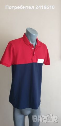 COLMAR Pique Cotton Slim Fit Mens Size 50/L ОРИГИНАЛНА Тениска!, снимка 3 - Тениски - 46578675